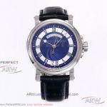 HG Factory Breguet Marine Big Date 5817ST/Y2/5V8 Blue Dial 39 MM Copy Cal.517GG Automatic Watch